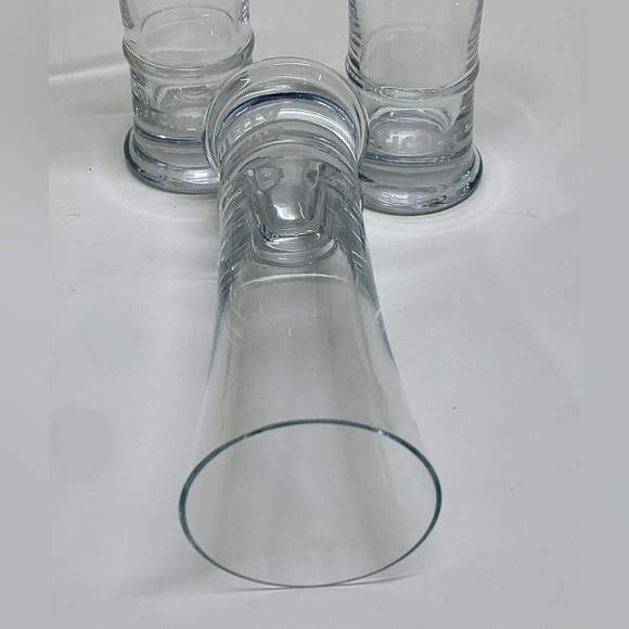 Set of Four 12 oz Frosted Etched Logo Pilsner Beer Glasses - Picture 16 of 16